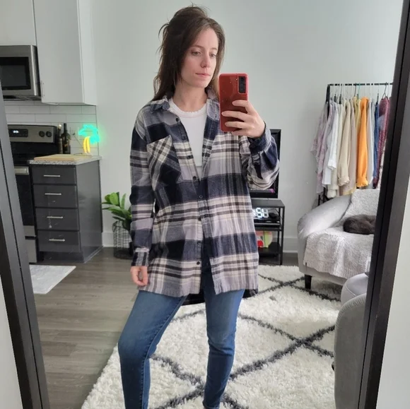 Forever 21 plaid flannel - Picture 6 of 7